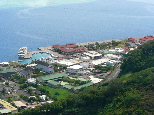 08- Le centre de Uturoa 